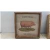 Image 2 : Wall Art: Slogans on Wood, Framed Slogans - Largest is 24'' x 8'' 