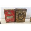 Image 2 : Vintage Tins: Fine Teas, Tetley, Homestead, Monarch Cocoa,