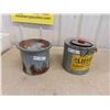 Image 1 : 2 Minnow Bait Galvanized Pails 