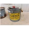 Image 2 : 2 Minnow Bait Galvanized Pails 