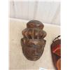 Image 2 : 2 Tribal African Masks , 1 East Coast Wood Carved Mask 