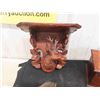 Image 2 : Bronze Lion Book Ends , Document Box, Ornate Shelf with Deer