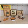Image 1 : Duck Ornaments , 3 Framed Signed Prints