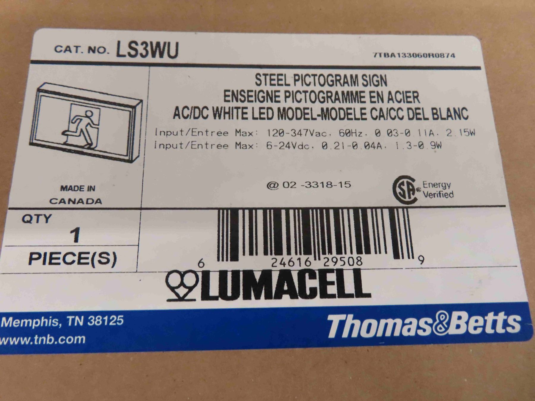 Goodwin Led Module Pictogram 3 New Steel Pictograms AC/DC LED