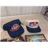 Image 2 : Decanter, New Old Stock Super Bowl Hats and 1998 Program, 