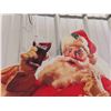 Image 2 : Vintage Coca Cola Cardboard Santa Store Advertising Display 