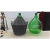 Image 1 : 2 Carboys , 1 Basket Holder 