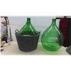 Image 2 : 2 Carboys , 1 Basket Holder 