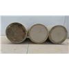 Image 2 : 3 Stoneware Finger Jugs - Some Damage, See Photos 