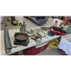 Image 1 : Coleman Portable Camp Stove , Cast Iron Fry Pan , Coffee