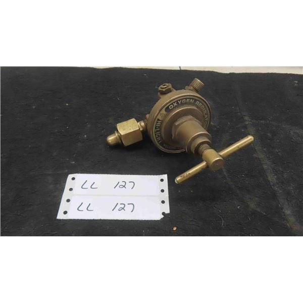 Brass Oxygen Regulator 