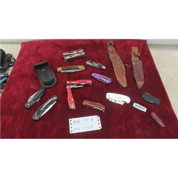 Pocket Knives : Swiss Army, Snap On & More 