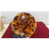 Image 2 : Large Glass Butterscotch Vase 12'' H x 8 1/2'' Diameter