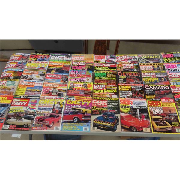 46 Car Magazines : Hot Chevys , Car Craft & Others