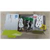 Image 3 : Electrical Supplies: Receptacles, Face Plates, Dimmers, 