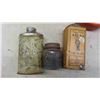 Image 3 : Vintage Kitchen + Medicinal Bottles and Tins : Baking Powder , 