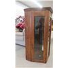 Image 8 : Stacking Curio Cabinet with 4 Glass Shelves 19'' x 15 1/2'' x 74'' H 