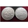 Image 2 : Canadian Coins : 1969 & 1970 Silver Dollars, 2022 Black 
