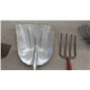 Image 2 : Yard Tools: Rakes, Scoop, Shovel, Pitch Fork