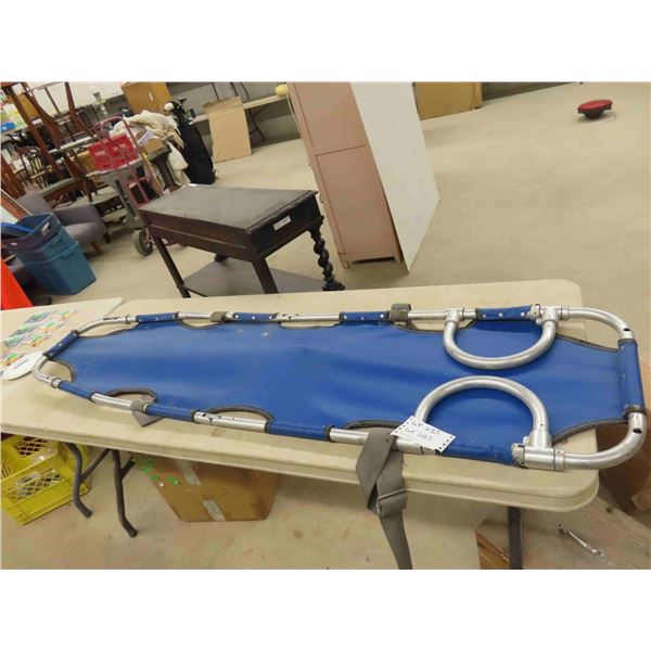 Stretcher Folds in Half for Storage 
