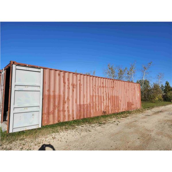 40ft Shipping Container *OFFSITE IN GIMLI, Contact Laura for Viewing/Pickup Arrangements 204-641-590