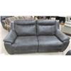 Image 2 : Quality Leather Couch 80'' W and Love Seat 63'' W 