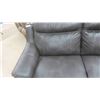 Image 3 : Quality Leather Couch 80'' W and Love Seat 63'' W 