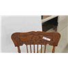 Image 2 : Press Back Wood Rocking Chair 