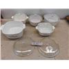Image 1 : 5 Corningware Casserole Dishes, 6 Lids 