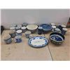 Image 1 : Flow Blue China: Royal Doulton, Willow & Others
