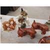 Image 2 : Blue Boy Ceramic Figurine , China Plates , Serving Bowls, Puppy and Horse