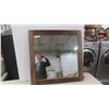 Image 1 : Framed Mirror 35 1/2'' x 35 1/2'' 