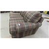 Image 2 : Plaid Pattern Comfy Couch 68'' 