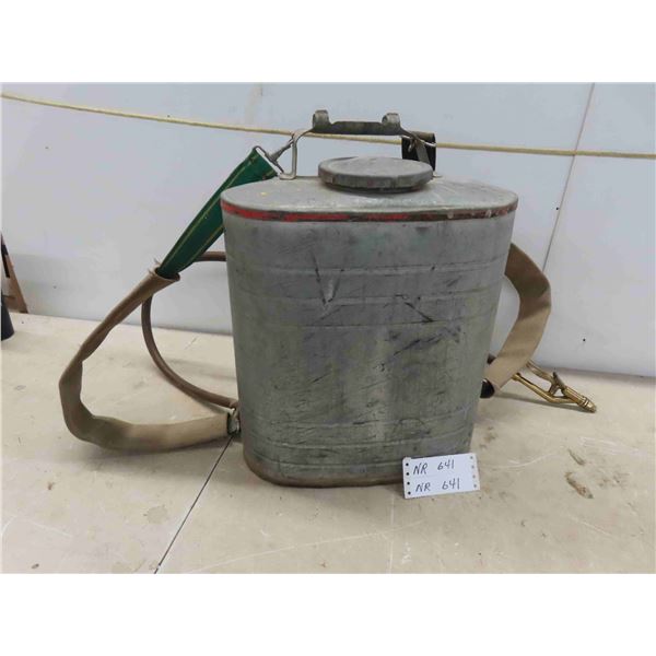 Galvanized Backpack Sprayer with Hose and Wand 