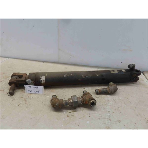 Hydraulic Cylinder with Fittings 