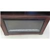 Image 2 : Electric Fireplace Style Heater / Flatscreen TV Stand Combo 31'' x 