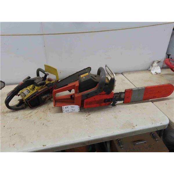 Husqvarna 45 & John Deere Gas Chain Saws 