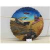 Image 1 : Hand Painted Circular Saw Blade 25'' Diameter 