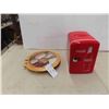 Image 1 : Personal Coca Cola Fridge No Power Cord, Cheese Cutting Board/