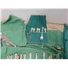 Image 6 : Quantity of Silverware Organized in Cloth