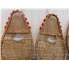 Image 2 : 2 Pairs of Vintage Snowshoes (3) 37'' (1) 41'' 