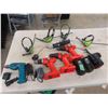 Image 1 : Cordless Tools : (3) Black and Decker 18V Drills , 3 Batteries, 1 