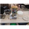 Image 1 : Rival Crock Pot , 32 Cup Perculator, Hot Plate, Loaf Pan, Pyrex Mixing Bowl & 