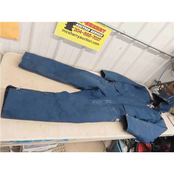 Work King Insulated Coveralls with Hood Size Medium 