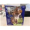 Image 2 : New Deluxe Coach Light , 48'' Christmas Tree in Pot, Wood Filing Cabinet 