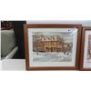 Image 2 : 2 Framed Prints Romance 84 & 87 Both 24'' x 20'' 