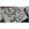 Image 1 : 14 Clamps : 12 C Clamps , Vise Grip Clamps