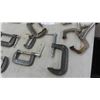 Image 3 : 14 Clamps : 12 C Clamps , Vise Grip Clamps
