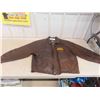 Image 1 : Sauza the Smoother Oak Aged Tequila Leather Jacket Size XXL with Zip Out 