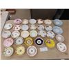 Image 1 : China Saucers : 7 Paragon , Royal Chelsea, Queen Anne , Royal Albert 